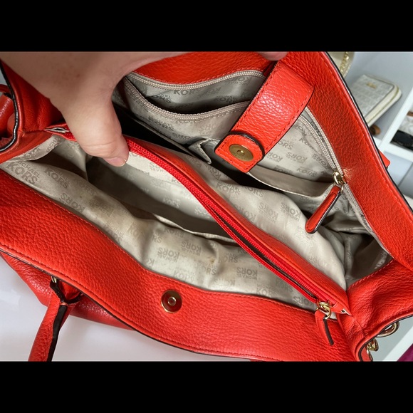 Preloved Michael Kors Hamilton Mandarin Handbag - Picture 8 of 11